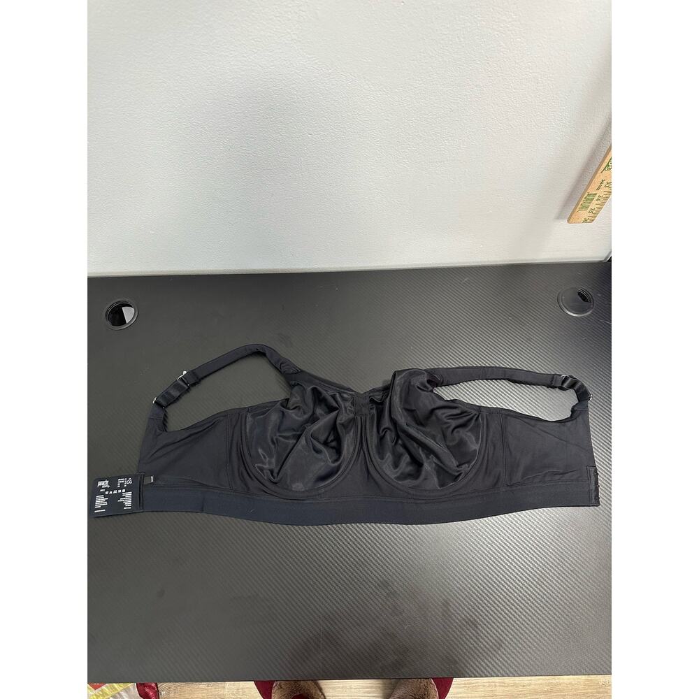 NWOT Panache Sport Underwire Sports Bra Black Size 34 - Picture 2 of 6
